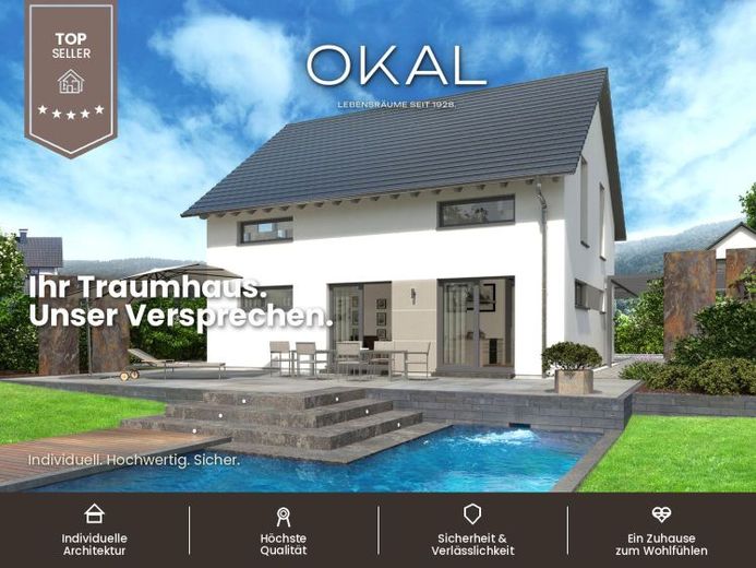 KLARE LINIEN, OFFENES LEBEN- OKAL HAUS inkl. Grundstück! – Foto 1