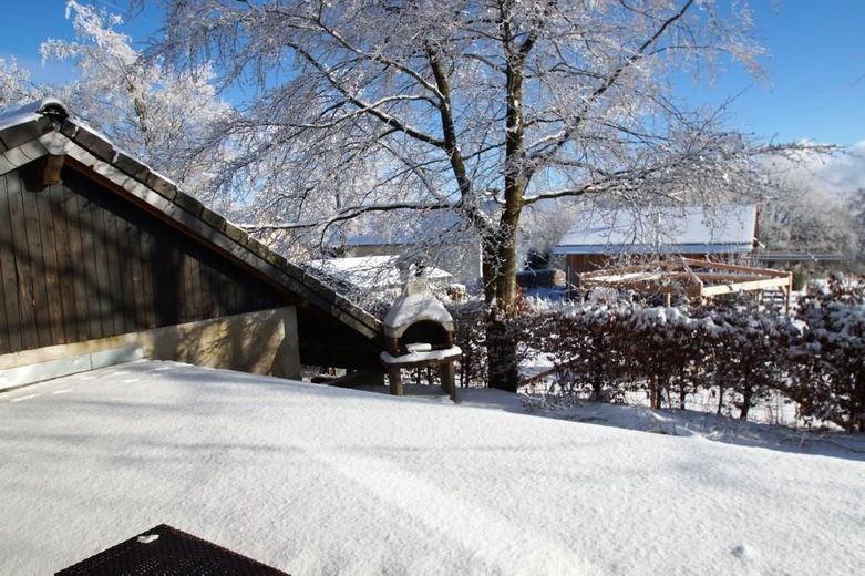 CITYHOUSE: Freistehendes Einfamilienhaus mit großem Grundstück, Kamin, Doppel- und Einzelgarage – Garten