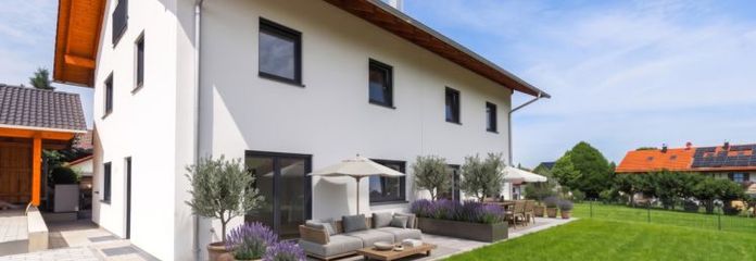 Benediktbeuern - Modern. Großzügig. Alpenländisch. - Doppelhaushälfte mit Sonnengarten!