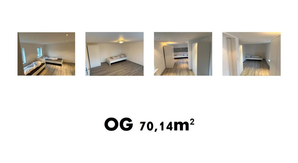 NUR FÜR MONTEUR / Wohnungen pro Person 300€, möbiliert zu Mieten – OG Einblick 