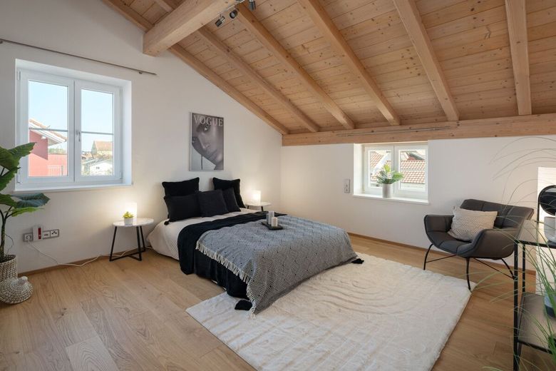Jezioro Penzinger See tuż obok – dom rodzinny o powierzchni mieszkalnej 265 m² – Flexible Kinder- und Schlafzimmer