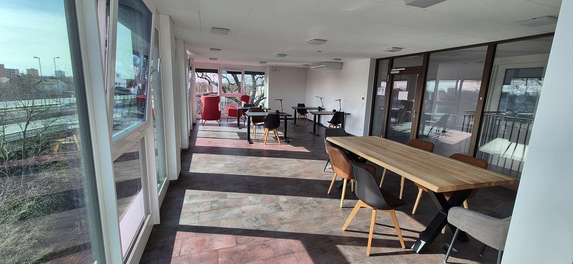 Co-Working-Space im Haus