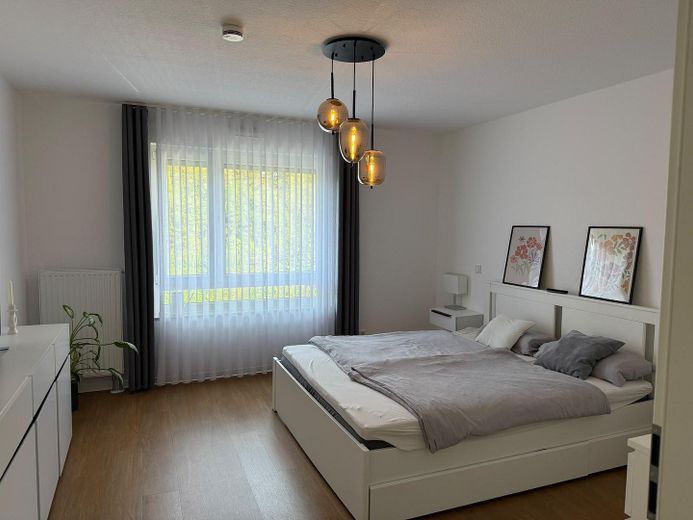 Nowoczesne mieszkanie 3-pokojowe na nowym osiedlu – Schlafzimmer