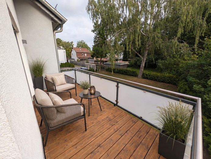 Helle & moderne Eigentumswohnungen in Wandlitz zu verkaufen – Balkon im OG