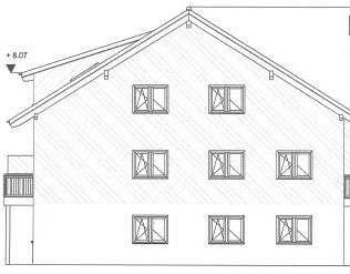 Progetto di nuova costruzione di un condominio con permesso di costruire