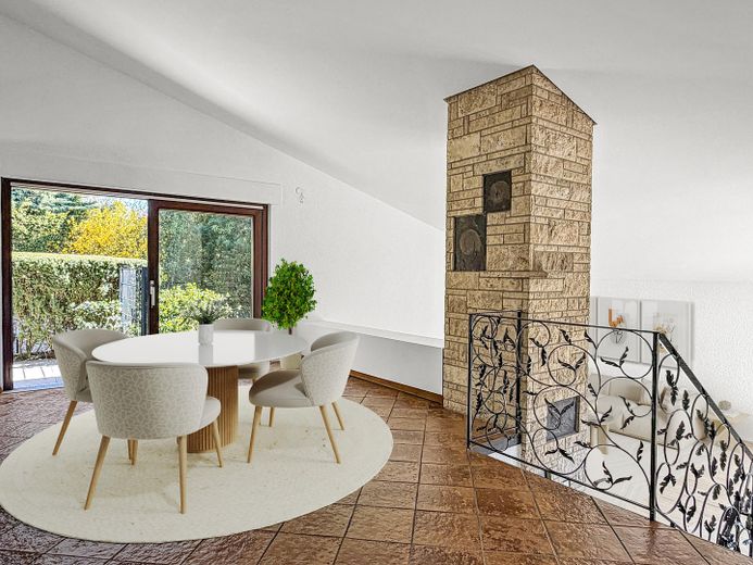 Heilbronn-Ost Bestlage: Architektenhaus mit Einliegerwohnung & Garten – Essbereich (Home staged)