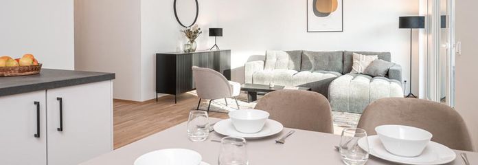 Musterwohnung Essbereich