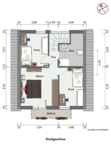 Casa unifamiliare indipendente con due garage e bel giardino a Neumünster-Gadeland – Foto 11
