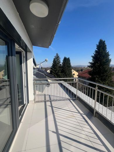 Ausblick Balkon