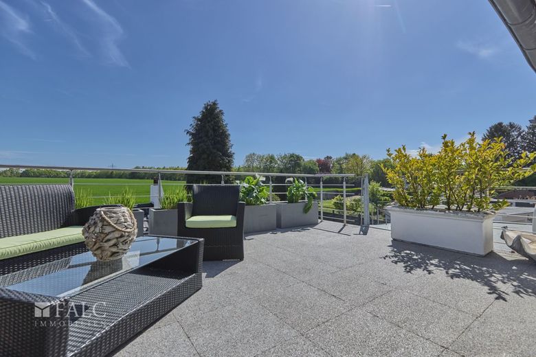 Landluft mitten in Alsdorf ? - Enjoy living direkt am Feld! – Aussicht ins Grüne