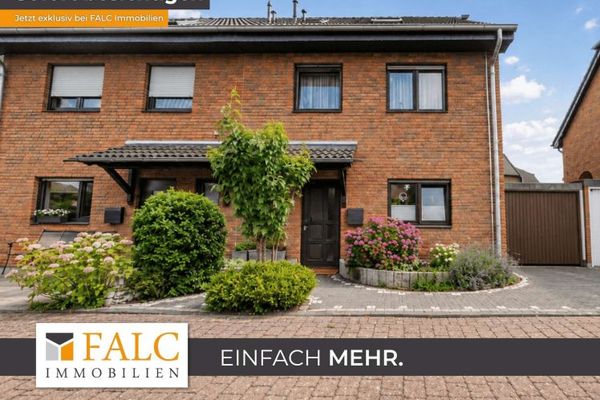 Arrivare e restare: casa bifamiliare ben tenuta con giardino in una posizione familiare sul Reno