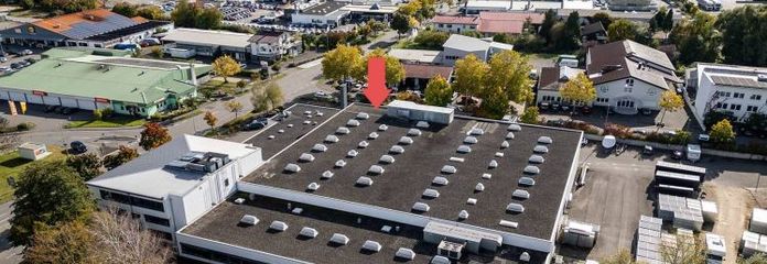 Großzügige Industriehalle in Top-Lage im Radolfzeller Industriegebiet mit 1.575m² - frei beziehbar!