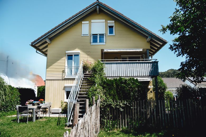 Dream KfW60 wooden house with two residential units in Isny Großholzleute – Foto 11