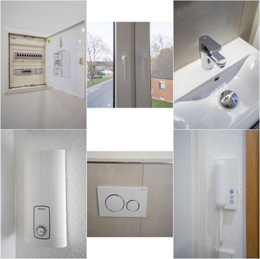 Provisionsfrei: Renoviert & bezugsfrei – 2,5-Zimmer-Wohnung zum Einziehen oder Vermieten! – Sonstiges
