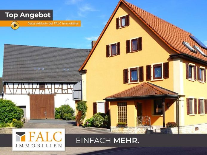 Mit Charme, Scheune und XXL - Bauplatz - FALC Immobilien Heilbronn – Foto 1