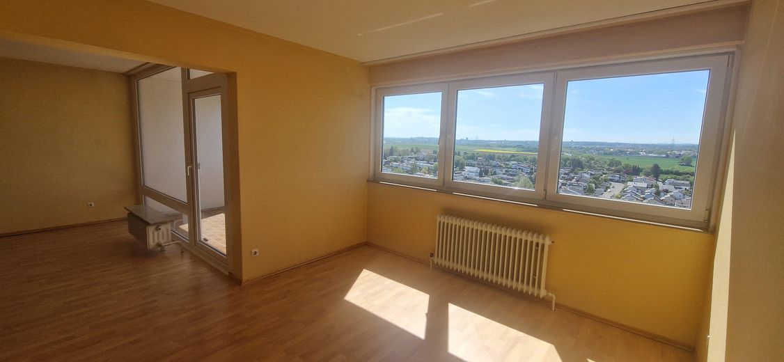 Bezugsfreie 4-Zi.-Wohnung inkl. TG-Stellplatz & Traumaussicht! – Ausblick Esszimmer