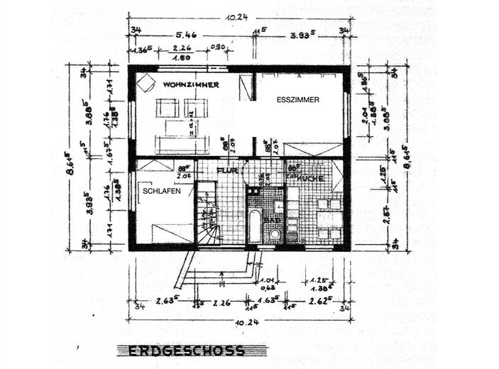 Grundriss Erdgeschoss