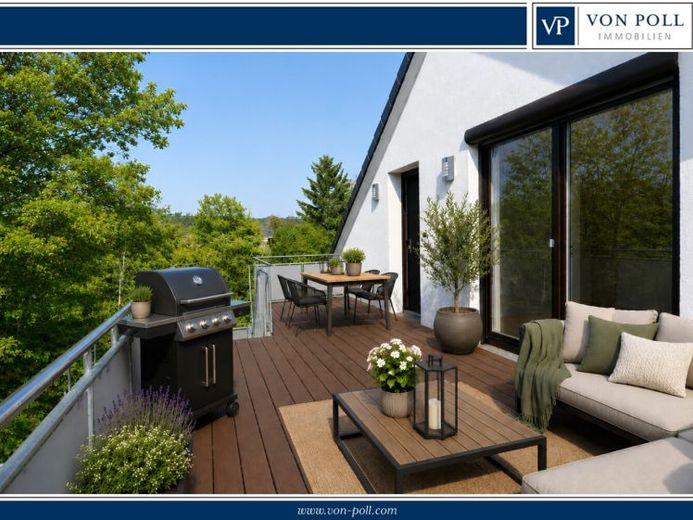 Andere haben Balkone- Sie bekommen ein Wohnzimmer im Freien – Photo 1
