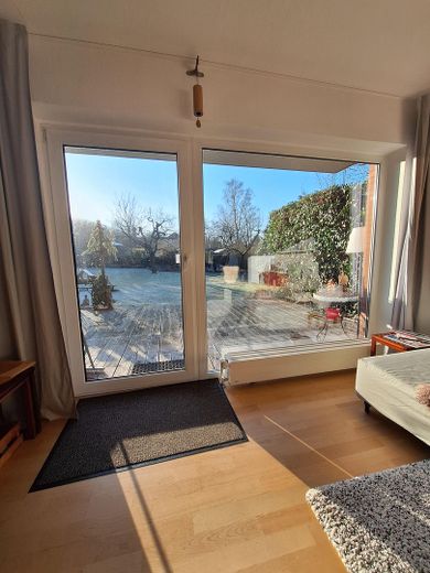 بيت لأسرتين للبيع بدون عمولة في Bleckede OT Alt Garge – Wohnzimmer EG