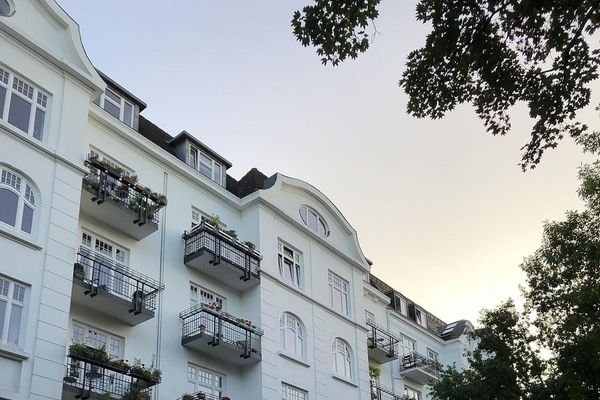 Wysokiej klasy penthouse z dużym tarasem na dachu w Hamburgu-Eppendorf