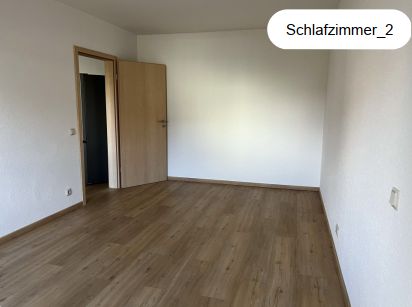 Exklusive 2-Raum Wohnung mit Terrasse/Garten, Stellplatz und EBK – Schlafzimmer