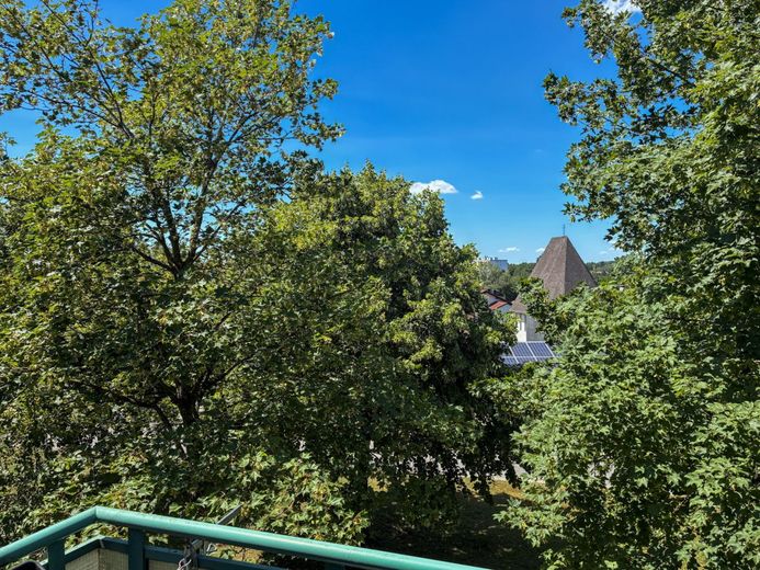 Grüner Ausblick statt grauer Alltag-Erbpacht! – Balkon