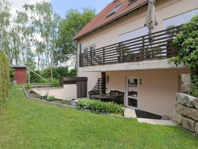 (EF0641_M) Dresden: Schönfeld, kleine ruhige 2-Zimmer-Wohnung mit eigener Terrasse in grüner Randlage, WLAN inkl. – Foto 1