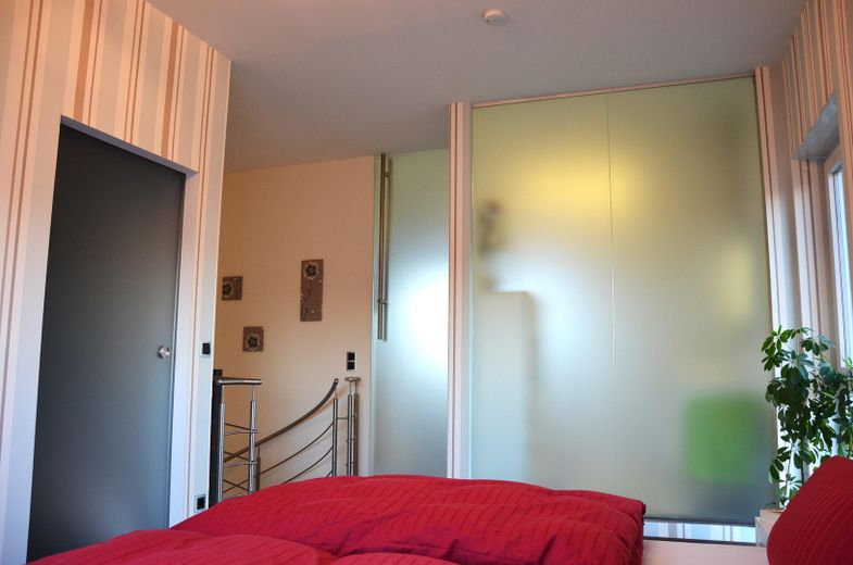 Schlafzimmer 3.OG eingerichtet