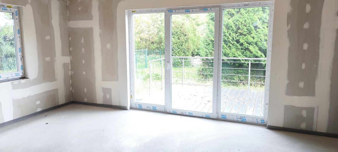 Wohnzimmer mit Terrassenzugang