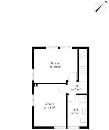 Mehr am Meer: Ferienhaus LUV – OG 50 qm & Spitzboden 19 qm