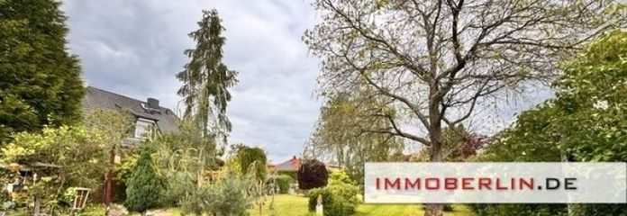 IMMOBERLIN.DE - Toplage! Traumhafte Liegenschaft am Berliner Stadtrand