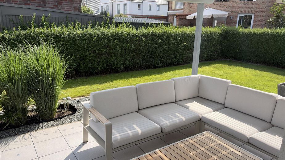 Blick auf Terrasse