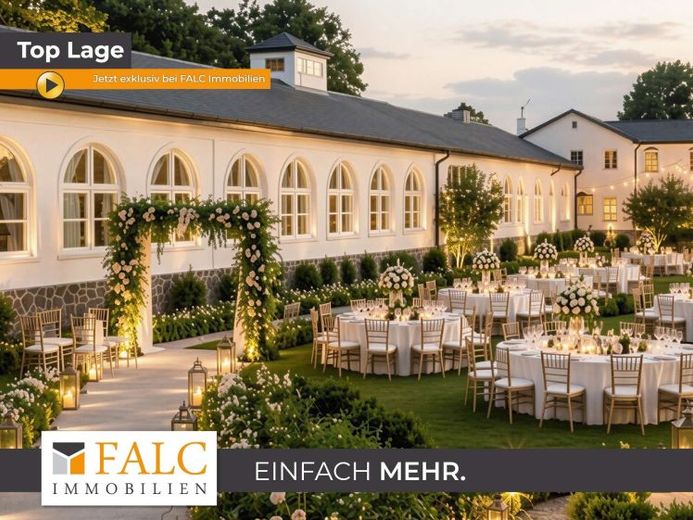 Eventlocation mit außergewöhnlichem Entwicklungspotenzial - FALC Immobilien – Photo 1