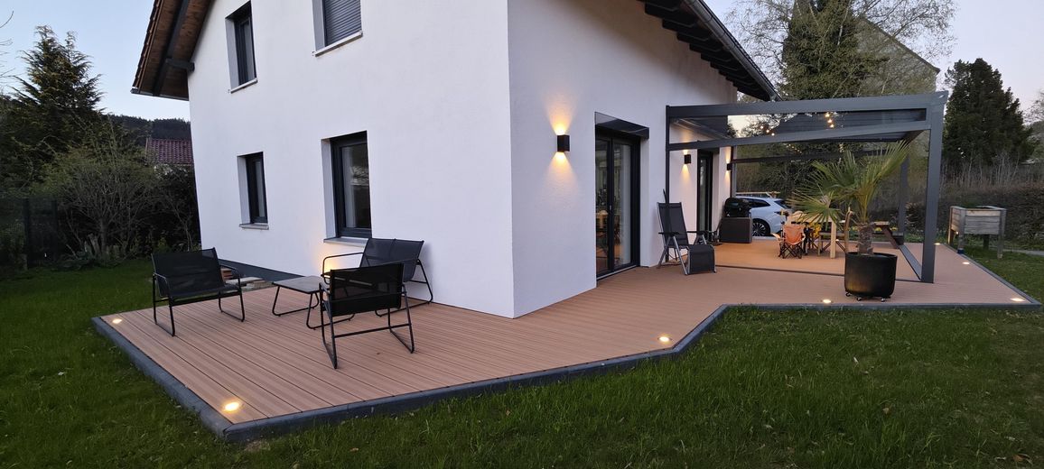 Zukunftssicheres Wohnen im Allgäu: Kernsaniertes energieeffizientes EFH - Einziehen & Wohlfühlen – Terrasse
