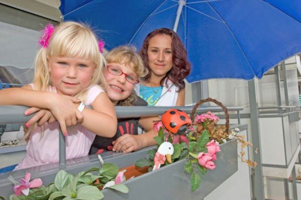 Schöne Erdgeschosswohnung mit Balkon!