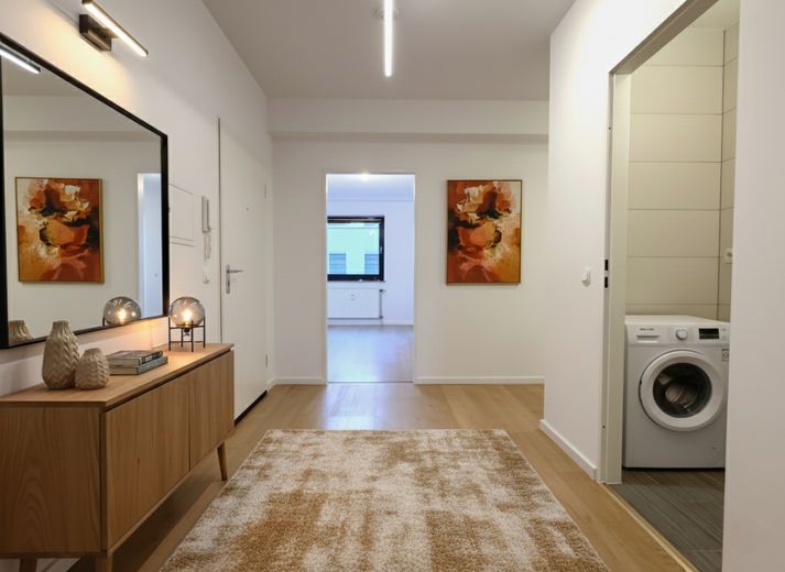 Flur 1 (KI möbliert)