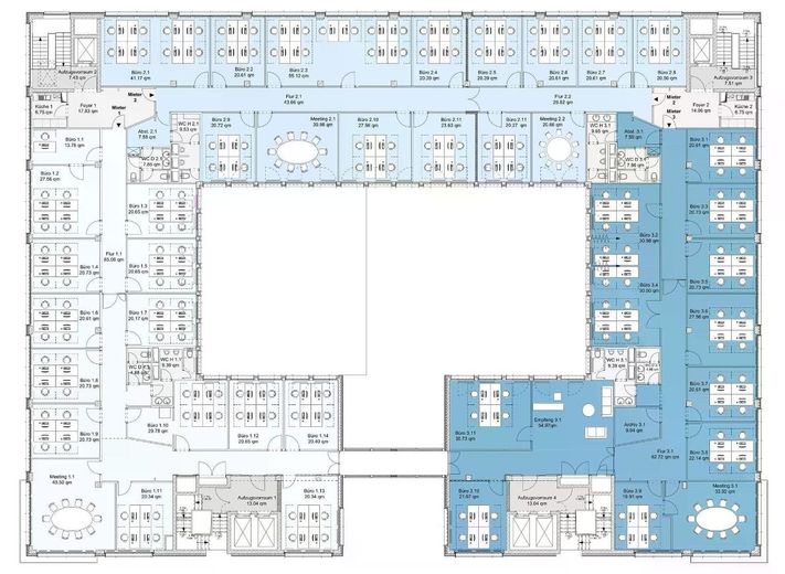 ATIK: Moderne Büroflächen in attraktiver Lage – Grundriss