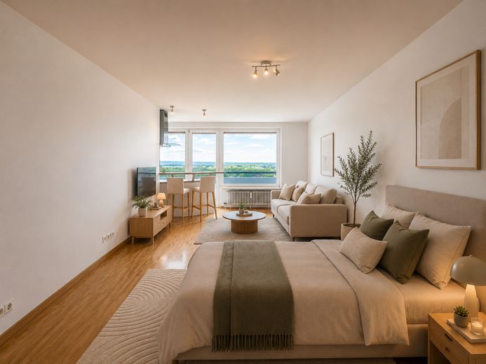18. Stock - Westausrichtung - Alpenblick - Eine Wohnung mit Seltenheitswert – Homestaging