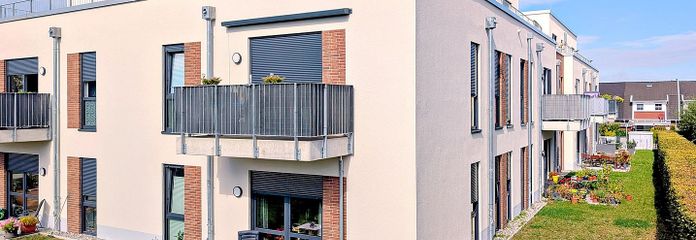 Barrier-free 2-room apartment with service living, elevator & balcony – new build 2024, A+, commission-free