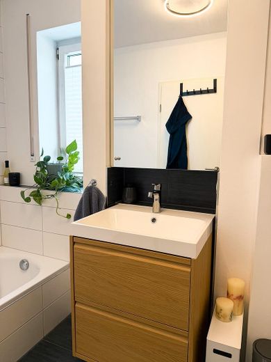 3-Zimmer-Dachterrassenwohnung Ingolstadt-Ringsee – Bad