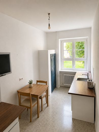 2,5 Zimmer Altbau, provisionsfrei! – Küche hinten