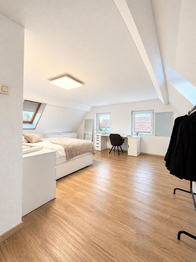 Fully renovated family home with a stunning conservatory, photovoltaic system, heat pump & large outbuilding – Wohnbereich Dach b
