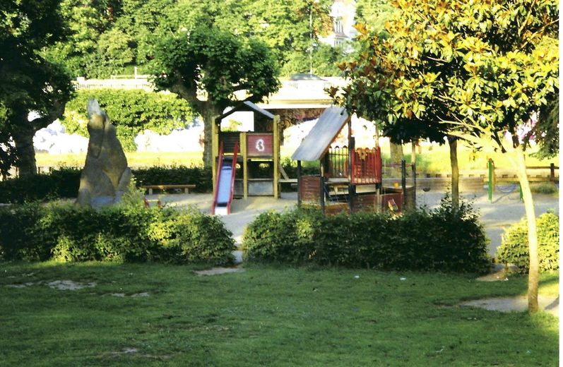 Spielen im Park des Staden-Vie