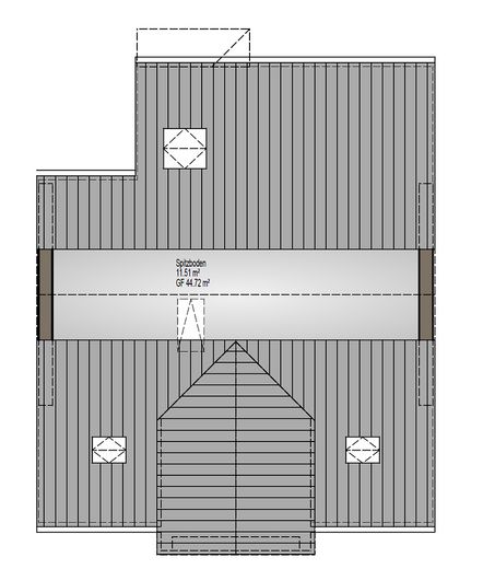 Spitzboden, 11,5 m² Nutzfläche
