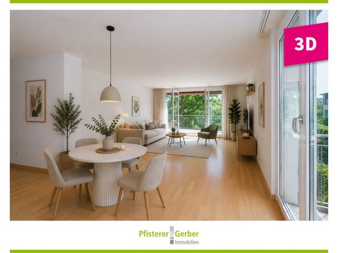 Viel Platz, Licht und Lebensqualität – Ihr neues Zuhause mit 2 Balkonen und durchdachter Aufteilung. – Foto 1