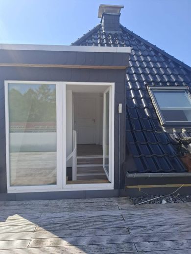 Maisonette-Wohnung, 5ZK2B, Balkon + Dachterrasse, ruhige Wohnlage von Bielefeld-Senne – Ausgan zur Dachterrasse