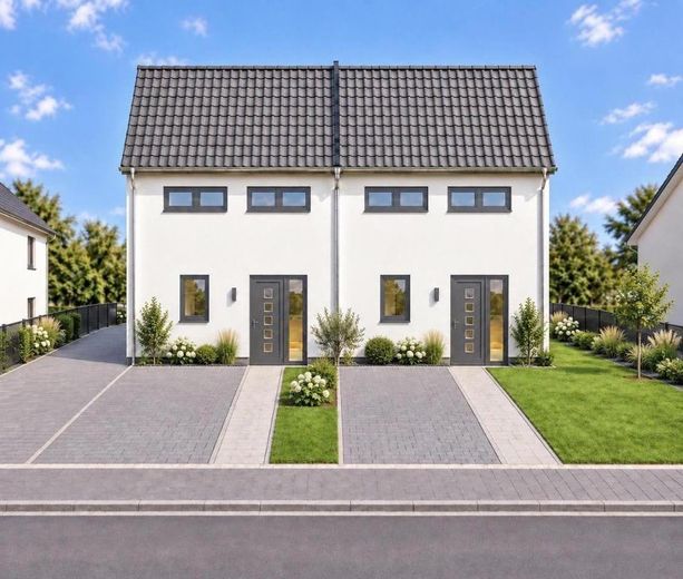 Baugrundstück für eine Doppelhaushälfte. – Foto 1