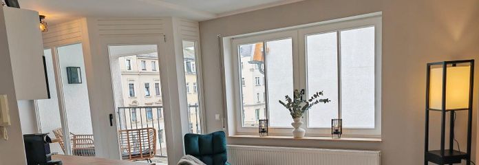 Wohnzimmer Blick von Eingang