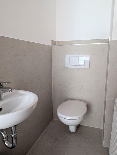 Stilvoll renovierter Altbau - Einzigartige 4-Raumwohnung bezugsfertig in der Greifswalder Innenstadt – Gäste-WC