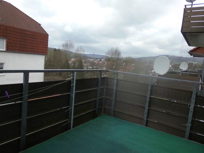 Wohnung in Uslar – Balkon